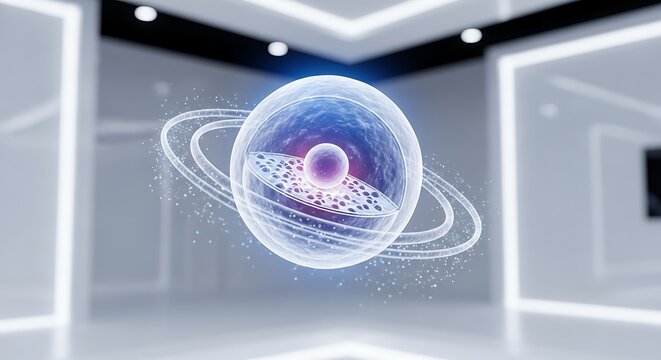 Global computer network and digital communication concept illustration