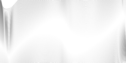 Abstract vector background with black wavy lines. black wavy lines on white background EPS10.