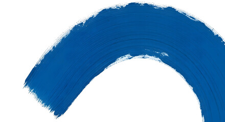 Abstract close up of a torn blue paper edge against a stark black background with textured detail