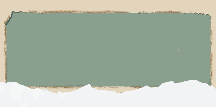 Fondo de vector con borde de papel rasgado y espacio para texto, dise&ntilde;o gr&aacute;fico minimalista.