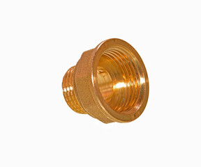 faucet nozzle isolated on white background