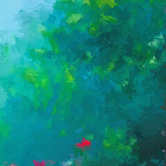 Various oil paintings, flowers, chrysanthemums, roses, peonies, butterflies, village scenery, lakes, mountains, waterfalls, fairyland on earth