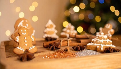 Gingerbread Cookies and Spices Celebrate Christmas 2026