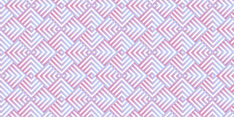 fabric vintage square decoration ornament. chevron retro textile fabric design.