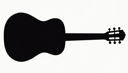 Black Guitar Silhouette
