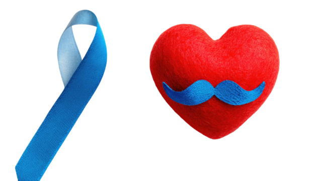 Red heart ribbon illustration with balloons, a romantic symbol of love for Valentine's Day celebration