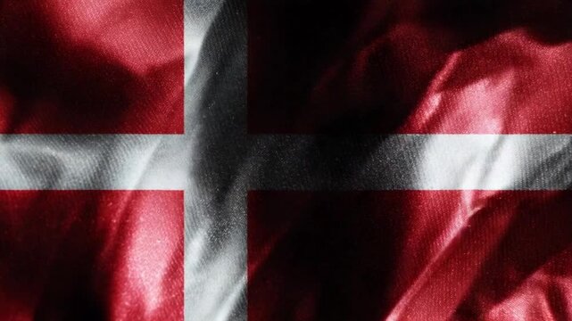 Abstract national silk flag waving