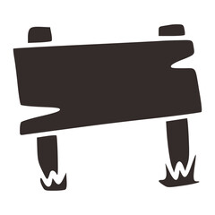 Street sign handdrawn icon