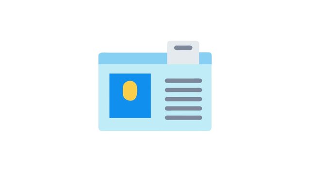 Simple light blue browser icon for website design interface