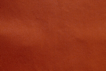 Fototapeta premium brown leather texture with small, even grains. brown leather material background
