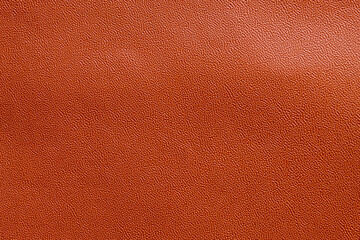 Obraz premium brown leather texture with small, even grains. brown leather material background