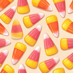 sweet corn candy vertical background