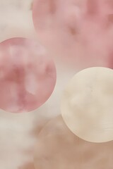 Muted pink and beige grainy texture with a soft blur effect. abstract smoke background.