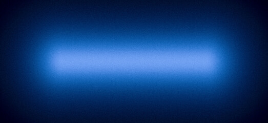 Deep blue abstract background dominated by a bright, horizontal light bar and a fine digital noise texture creating a cool, electric mood.