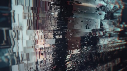 Glitch effect digital distortion abstract background