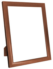 Brown vertical picture frame