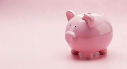 Cute Pink Piggy Bank for Saving Money, Ideal for Kids and Adults, Decorative Earning Storage, Fun Finance Tool