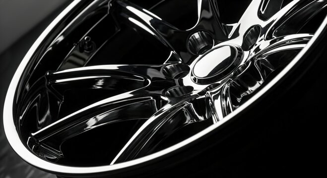 High-Quality Chrome Finish Alloy Wheel for Sports Cars and Custom Builds