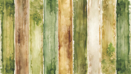 soft vintage watercolor texture vertical brush strokes pattern Vector background 