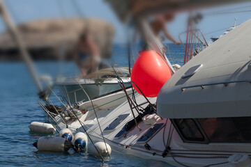 boat stranded by storm