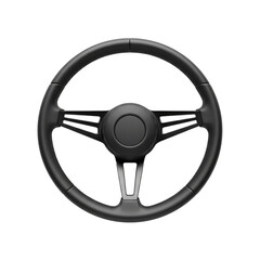 Car Steering Wheel – Black