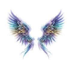Rainbow Angel Wings