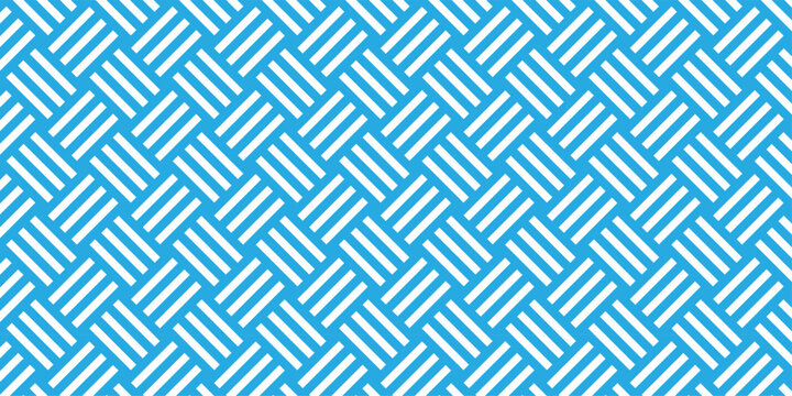 seamless blue pattern texture repeat grid triangle square geometric type cube fabric pattern shapes cover template design.	
