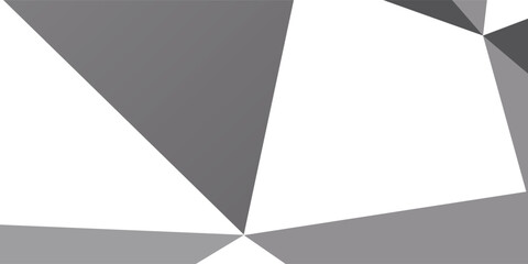 Light Silver, Gray vector abstract colorful background, which consist of triangles. Pattern with colored triangles on white background.