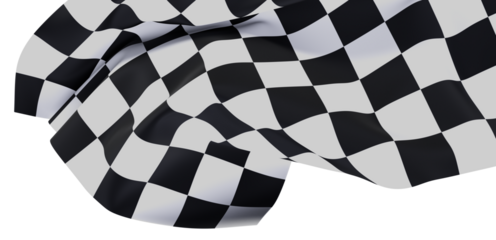 High-quality checkered flag image. Perfect for sports, racing, victory, and competition themes.