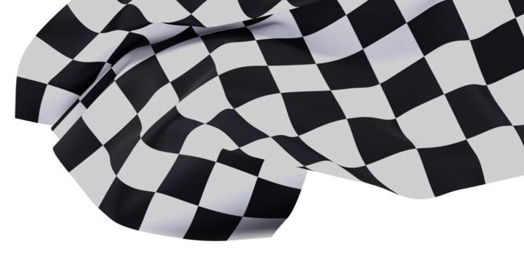 High-quality checkered flag image. Perfect for sports, racing, victory, and competition themes.