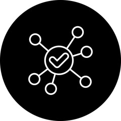 Scanned Networking Icon