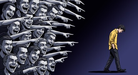 A Walk of Ignominy: The Weight of the Collective Scorn