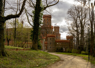 Fragment of a palace from the 19th century - The builder and owner was Princess Marianne of the Netherlands