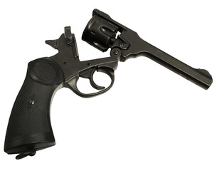 handgun isolated on transparent background