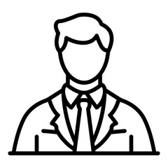 Occupational Psychology icon vector image. Can be used for Psychology.