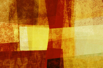 コラージュ風色面構成 4-7