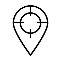 Location pins icon vector image. Can be used for Trekking.