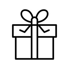 Wrapped Gift icon vector image. Can be used for Carnival.