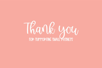 thank you card design with modern typography and decorative elements. Perfect for expressing gratitude for gifts, support, or purchases. Ideal for small businesses, weddings, celebrations, or everyday