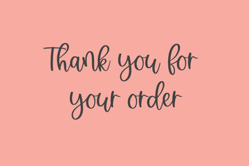 thank you card design with modern typography and decorative elements. Perfect for expressing gratitude for gifts, support, or purchases. Ideal for small businesses, weddings, celebrations, or everyday