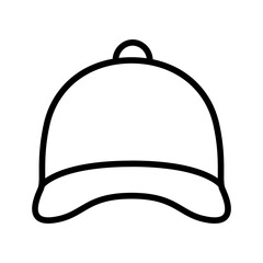 Golf Hat icon vector image. Can be used for Golf.