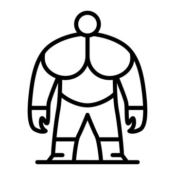Giant icon vector image. Can be used for Fairytale.