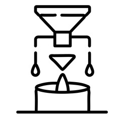 Rain Harvesting icon vector image. Can be used for Global Warming.