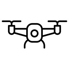Autonomous Drone icon vector image. Can be used for Cyberpunk.