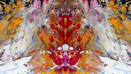 Abstract art background . Hand painting artwork on canvas .