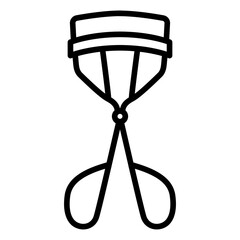 Eyelash Curler icon vector image. Can be used for Cosmetology.