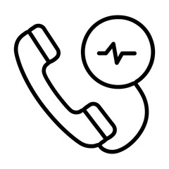 Wiretap icon vector image. Can be used for Crime Investigation. © SAMDesigning