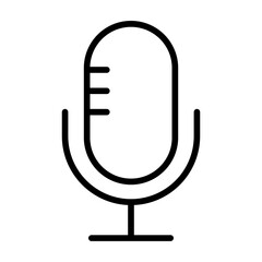 Voice Recorder icon vector image. Can be used for Crime Investigation.