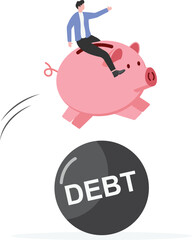 Success to win in business competition, overcome obstacles or motivation to solve problem and lead company achievement concept,

