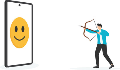 Effort to reach online business target, digital marketing strategy to increase more customers,
